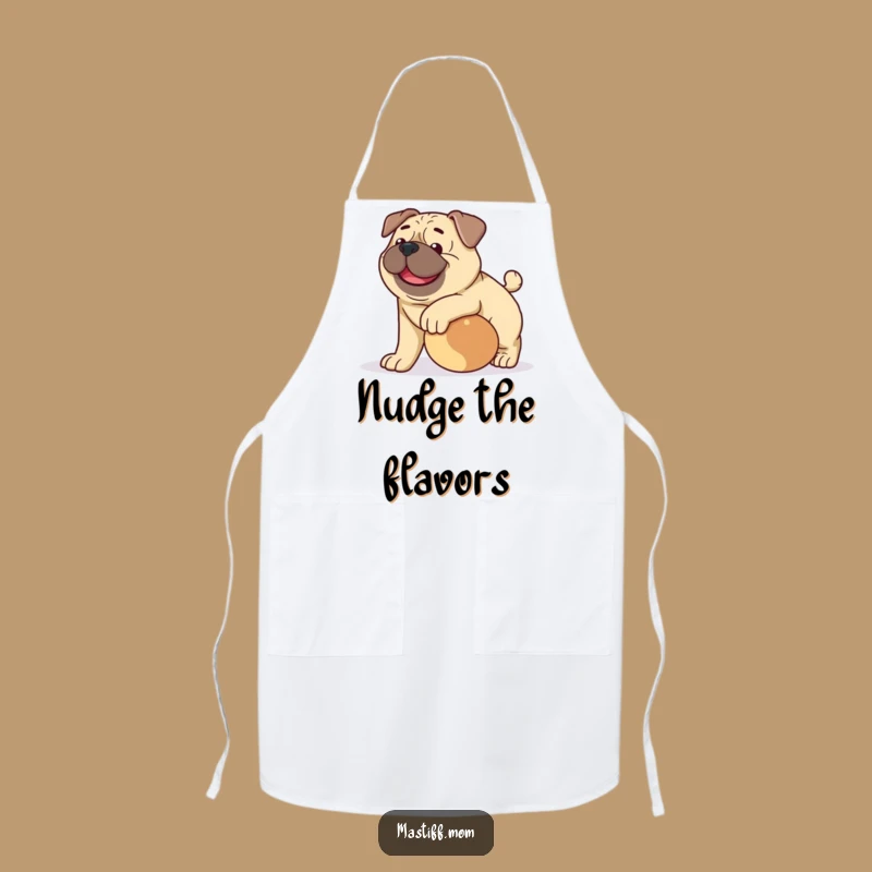 Funny Happy Mastiff Apron: Playful Kitchen Companion, A Great Funny Gift for Chefs