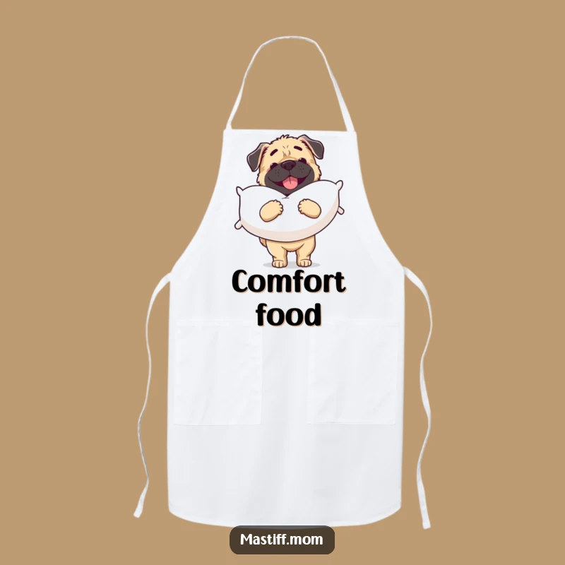 Funny Mastiff Chef Apron: Carrying Comfort and Smiles Gift