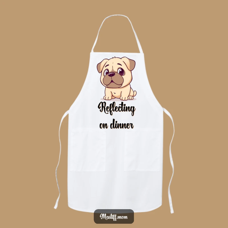 Funny Kawaii Mastiff Surprise Apron: Cook with Amazement