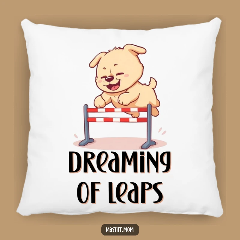 Funny Kawaii Mastiff Pillow - Cute Dog Cushion for Cozy Comfort