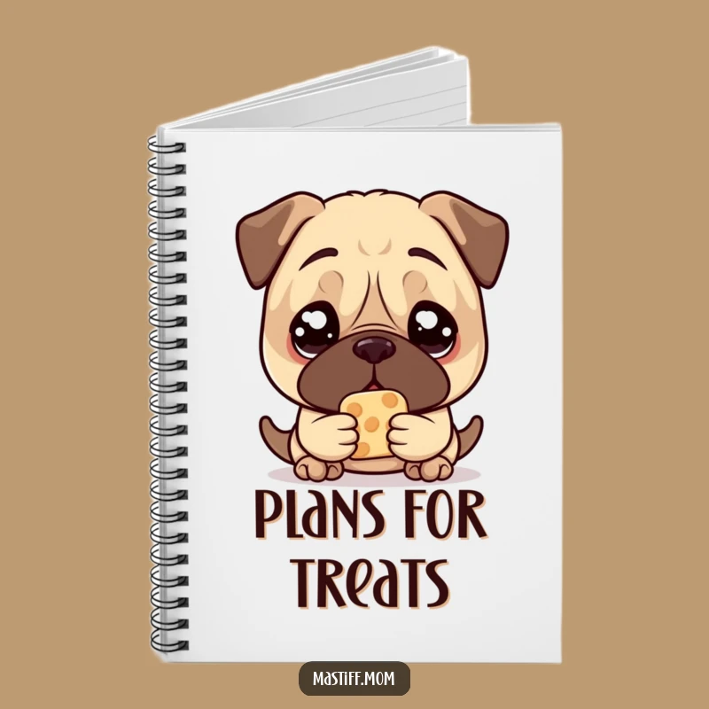 Funny Mastiff Treat Notebook: Pleading Journal for Ideas