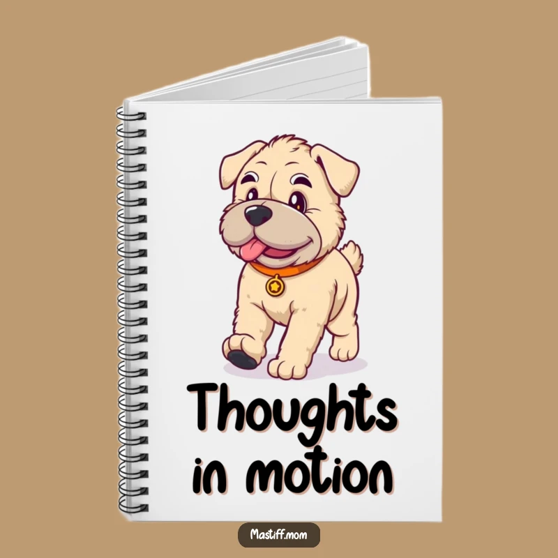 Funny Kawaii Mastiff Notebook: Dignified Notes, A Sophisticated Funny Gift