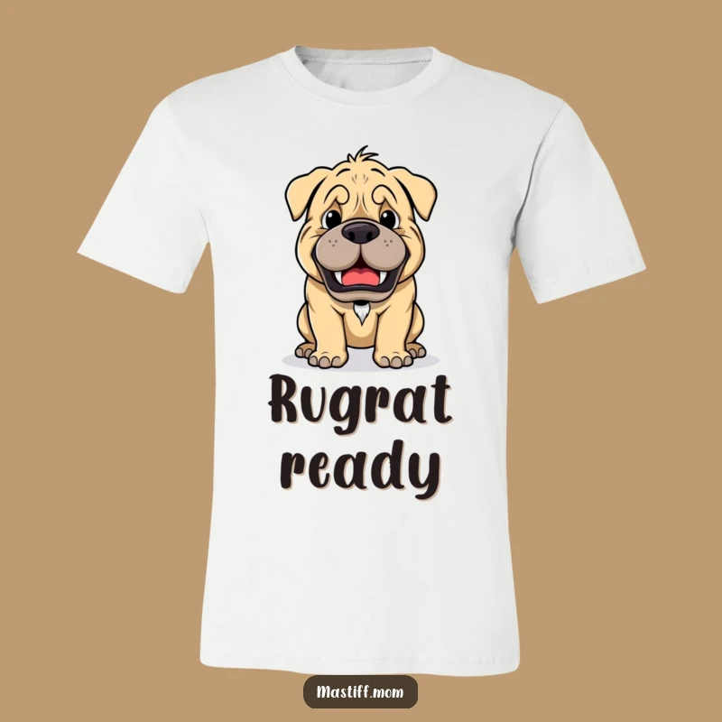 Funny Kawaii Mastiff Playful Growl T-Shirt: Game Time Pup!